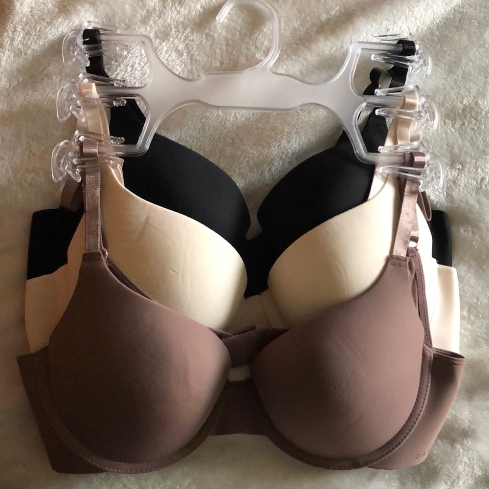 Danskin 3-pack Push-up bras NWOT